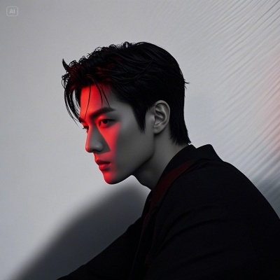 高级氛围感男生头像