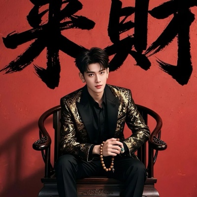 2026新款招财单人情侣头像