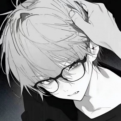 头像男动漫冷酷帅气二次元