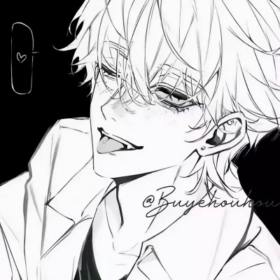 头像男动漫冷酷帅气二次元