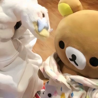 一左一右超甜氛围微信情头