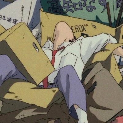 复古旧动漫男头