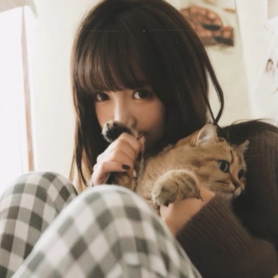 可爱滤镜加持超甜女生头像