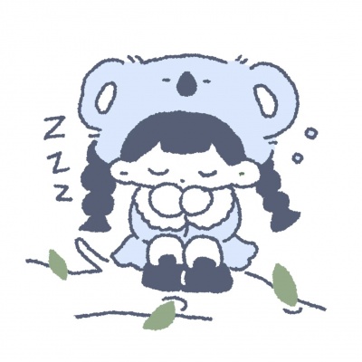 可爱手绘小女孩头像