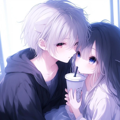 2026最火情侣头像动漫