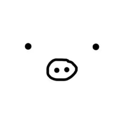 白底手绘搞笑卡通头像