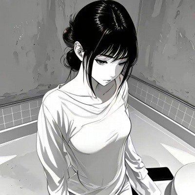 黑白动漫情头ins高级质感