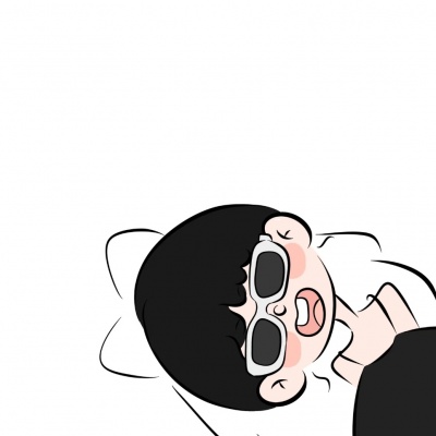 可爱简约手绘卡通情侣头像