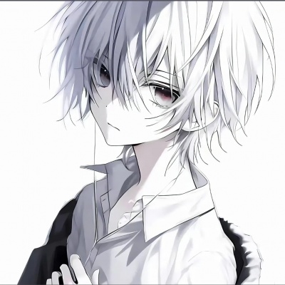 小众又高级的黑白动漫男头