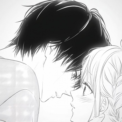 黑白小众动漫情头