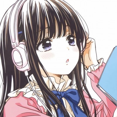 古早风女生动漫头像