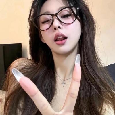 超好看ins小众气质女头