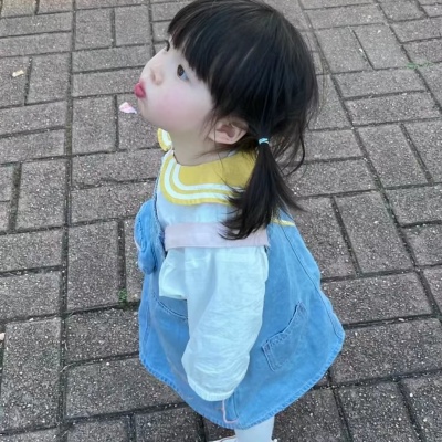 真人女萌娃头像