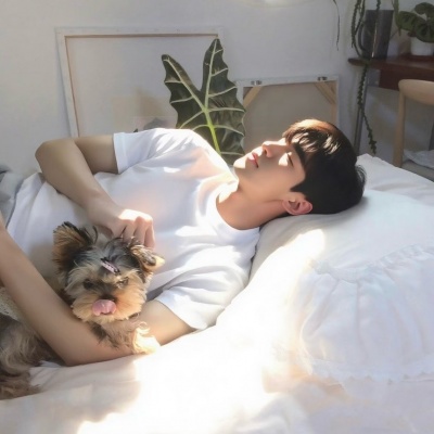 一男一女可爱超甜真人情头