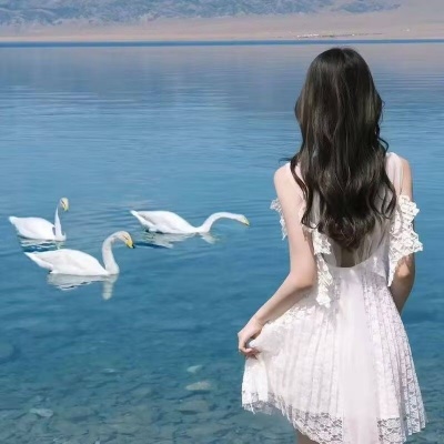 精选蓝色系女头像