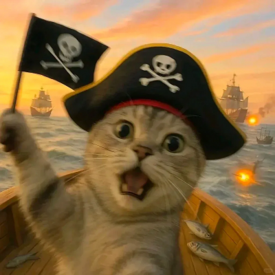 加勒比海盗猫咪头像