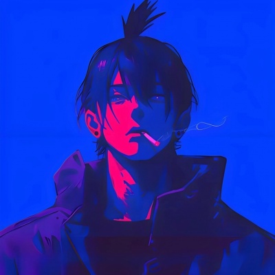 超酷电锯人头像