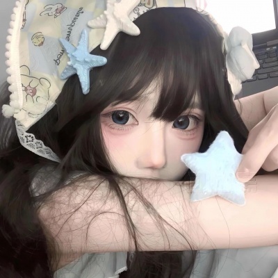 女生头像ins高级质感蓝色系