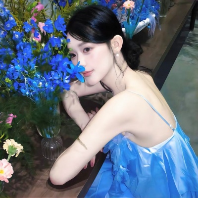 温柔治愈唯美花卉女生头像