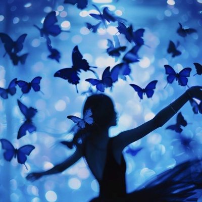 ins唯美风景女生头像