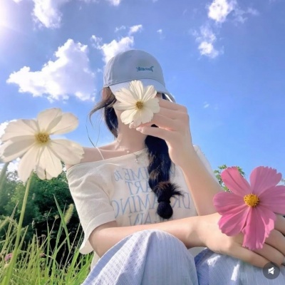 ins风真人情头一男一女