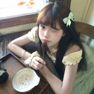 高颜值闺蜜头像单人版