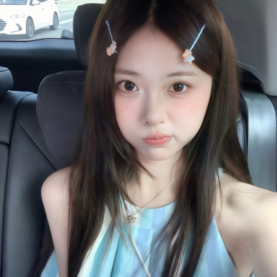 氛围感拉满的蓝色系女头