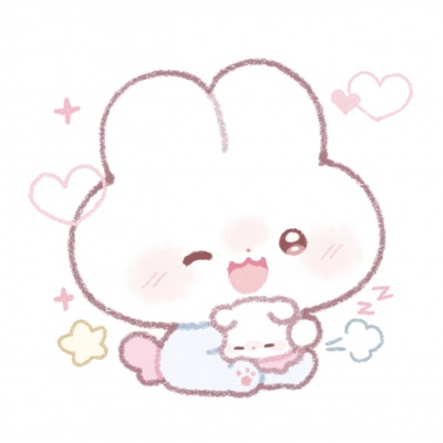 情侣头像可爱一左一右卡通