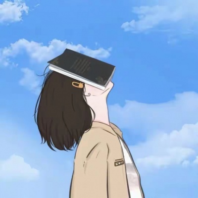 卡通头像女生简约干净