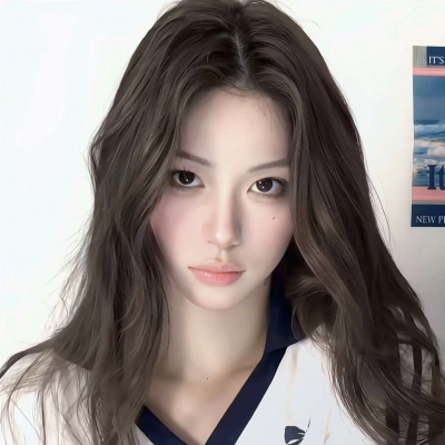 清新白开水女生头像