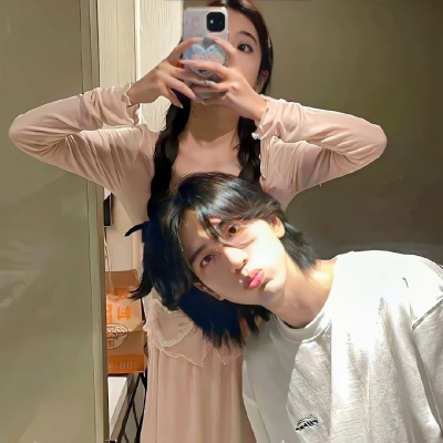 2026ins氛围感真人情侣头像