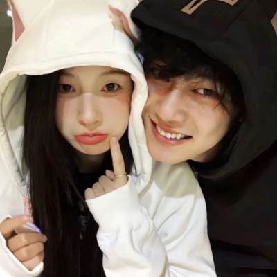 双人滤镜氛围情侣头像