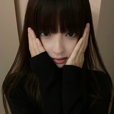 唯美头像真人女生ins