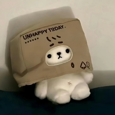 搞笑卡通风格玩偶头像