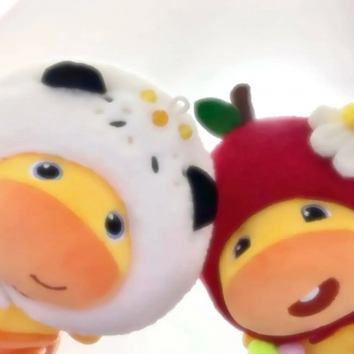 玩偶可爱情侣头像