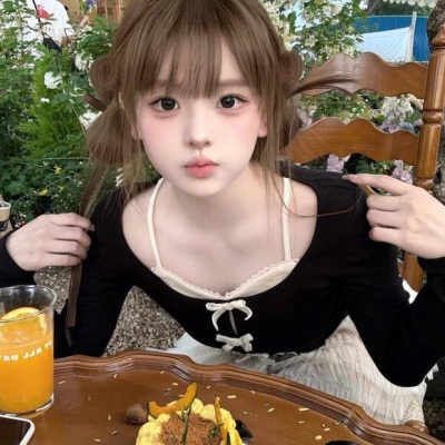ins风真人女生头像
