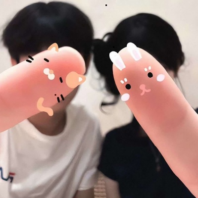 双人可爱小众情侣头像