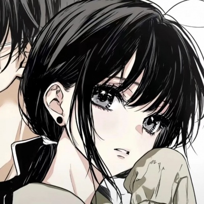 情头一人一半一左一右