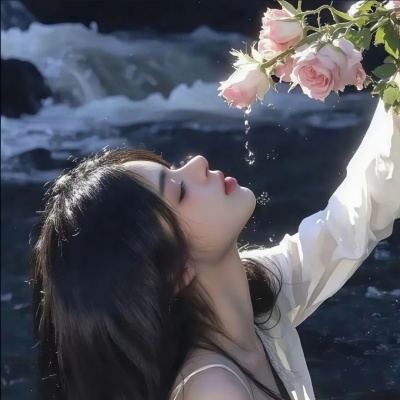 ins唯美风景女生头像