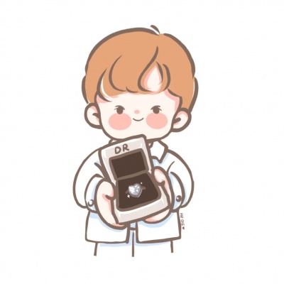 可爱手绘结婚卡通情侣头像