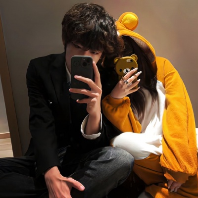 ins风小众个性双人情头