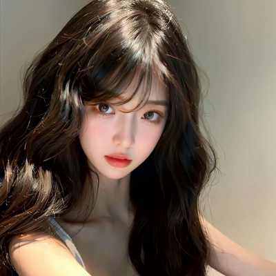 ins风小众唯美女头