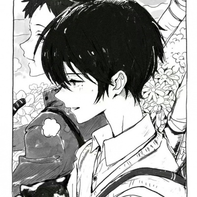 2026热门动漫黑白头像男