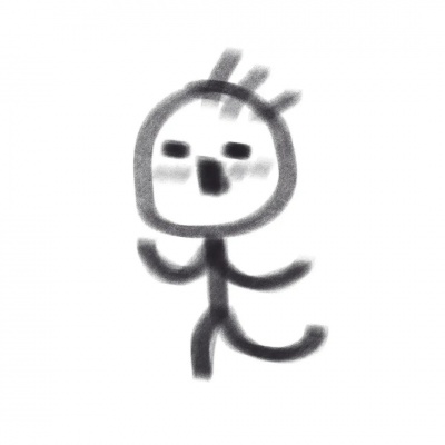 简约白底手绘卡通搞怪头像