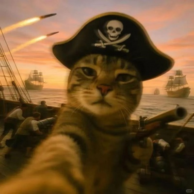 加勒比海盗猫咪头像