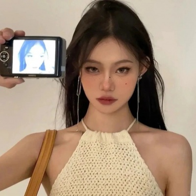 ins风小众唯美女头