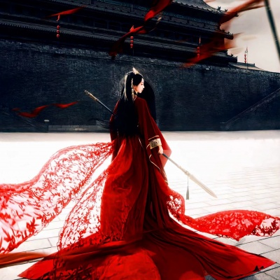 高级感拉满的古风女头