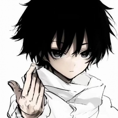 动漫头像男生冷酷霸气黑暗系帅气