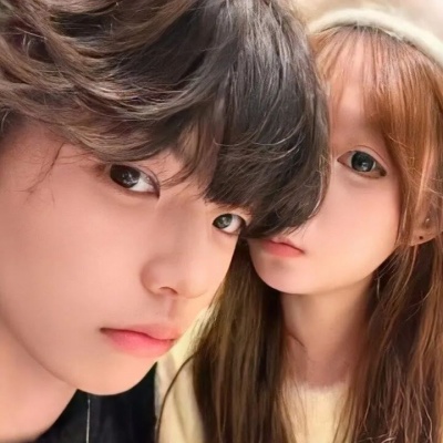 2026年爆款ins真人情头一对两张