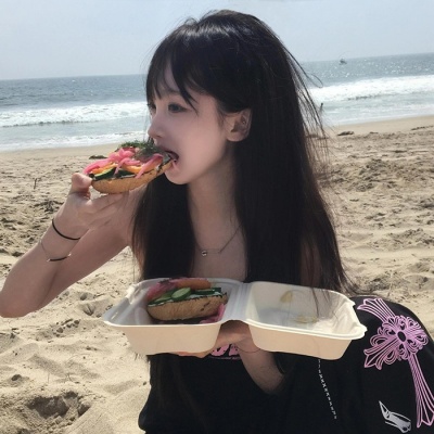 ins风真人女生头像